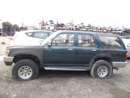 1995 TOYOTA 4RUNNER SR5 GREEN 3.0L AT 2WD Z18075